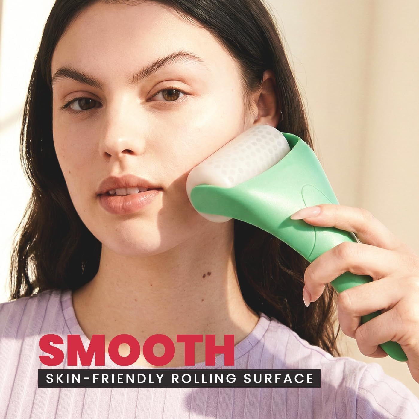 Gua Sha & Ice Roller Facial Set — De-Puffing Skincare Massage Tool