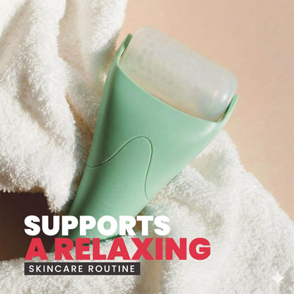 Gua Sha & Ice Roller Facial Set — De-Puffing Skincare Massage Tool