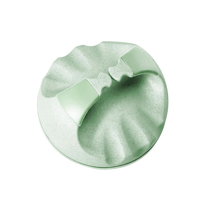 Scalp Massager Shampoo Brush, Scalp Scrubber with Soft Silicone Bristles, Scalp Exfoliator for Wet & Dry Hair (Green)